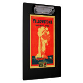 Yellowstone, altes zuverlässiges Werbungs-Plakat Klemmbrett (Rechts)