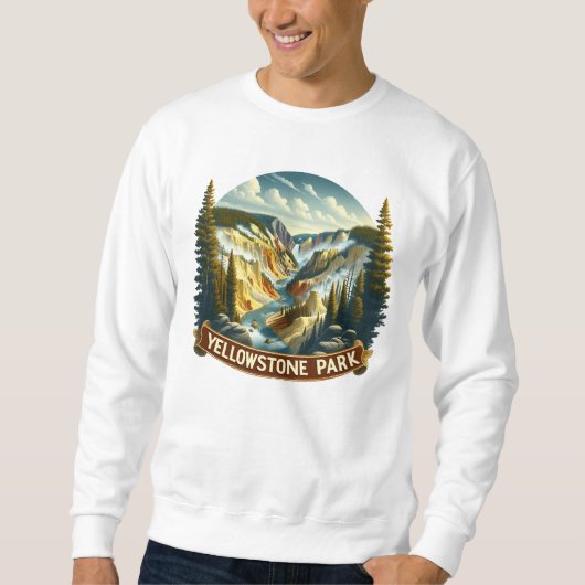 Yellowstone Art Sweatshirt (Vorderseite)