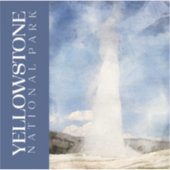 Yellowstone-Aufkleber, Nationalpark Decal Aufkleber (Vorderseite)