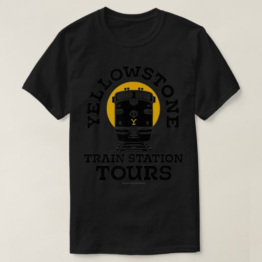 Yellowstone Bahnhof Tours T-Shirt (Design vorne)