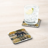 Yellowstone Bärenküste Getränkeuntersetzer (Rechte Seite)