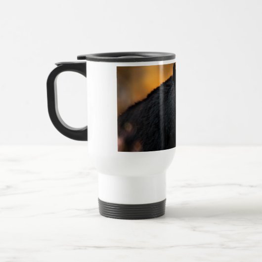 Yellowstone Bärenreise Umarmung Reisebecher (Links)