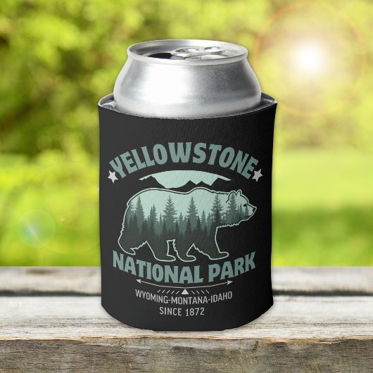 Yellowstone Bear – Keep It Chill, Stay Wild Dosenkühler