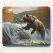 Yellowstone Bear Mouse Pad Mousepad (Vorne)