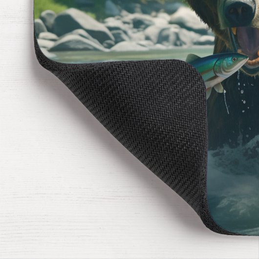 Yellowstone Bear Mouse Pad Mousepad (Ecke)