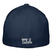 Yellowstone bestickter Baseballkapphut Bestickte Baseballkappe (Rückseite)