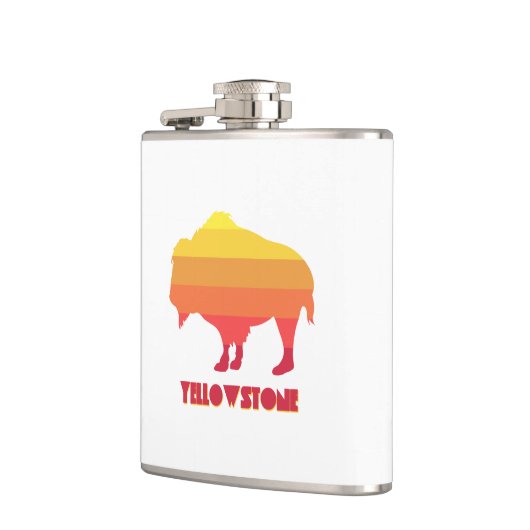 Yellowstone Bison Flachmann (Links)