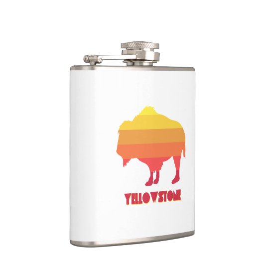 Yellowstone Bison Flachmann (Rechts)