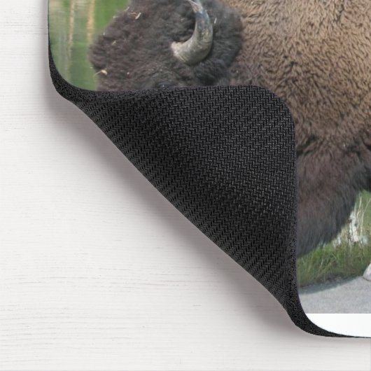 Yellowstone-Bison Mousepad (Ecke)
