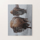Yellowstone-Bison Puzzle (Vertikal)