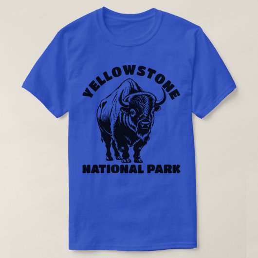 Yellowstone Bison T-Shirt (Design vorne)