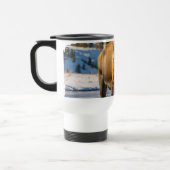 Yellowstone Bison Travel Mug Reisebecher (Links)