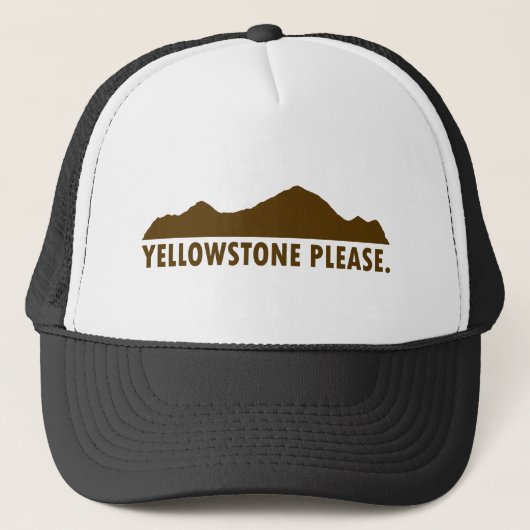 Yellowstone Bitte Truckerkappe (Vorderseite)