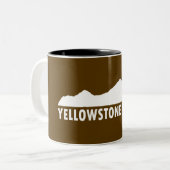 Yellowstone bitte zweifarbige tasse (Vorderseite Links)