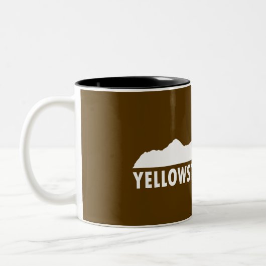 Yellowstone bitte zweifarbige tasse (Links)