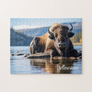 Yellowstone Buffalo Jigsaw Puzzle