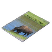 Yellowstone Buffalo Souvenir Notizblock (Linke Seite)