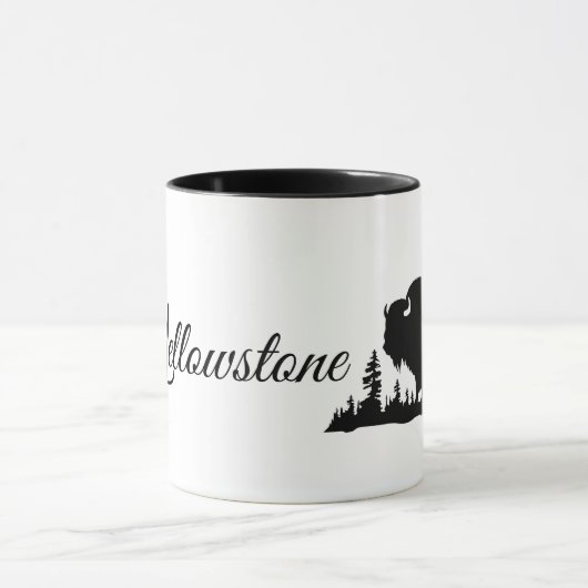 Yellowstone Buffalo Tasse (Zentrum)