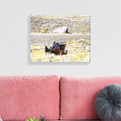 Yellowstone-Bühne Leinwanddruck (Insitu (Wohnzimmer))