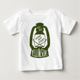 Yellowstone-Camping Baby T-shirt
