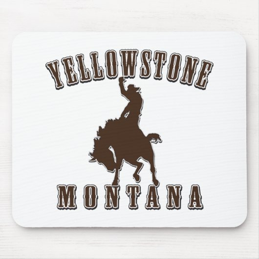 Yellowstone-Cowboy Mousepad (Vorne)