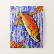 Yellowstone Cutthroat Foreut Fish Stream