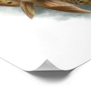 Yellowstone Cutthroat Trout Print Poster