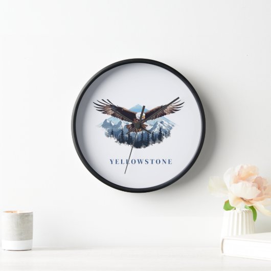 Yellowstone Eagle Uhr (Zuhause)