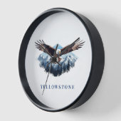 Yellowstone Eagle Uhr (Winkel)