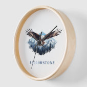 Yellowstone Eagle Uhr (Winkel)