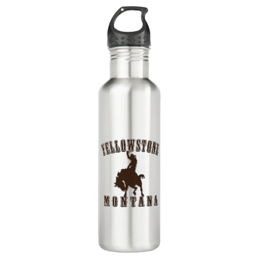 Yellowstone Edelstahlflasche (Vorderseite)