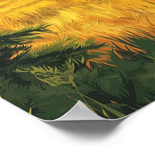 Yellowstone: Eine Retroreise Poster (Ecke)