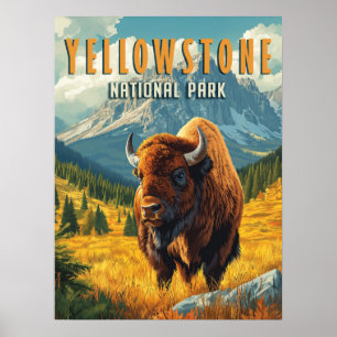 Yellowstone: Eine Retroreise Poster
