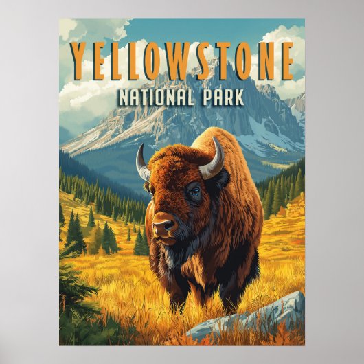 Yellowstone: Eine Retroreise Poster (Vorne)