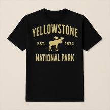 Yellowstone Elch T - Shirt