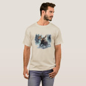 Yellowstone Elch T - Shirt (Vorne ganz)