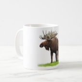 Yellowstone Elch-Tasse Kaffeetasse (Vorderseite Links)