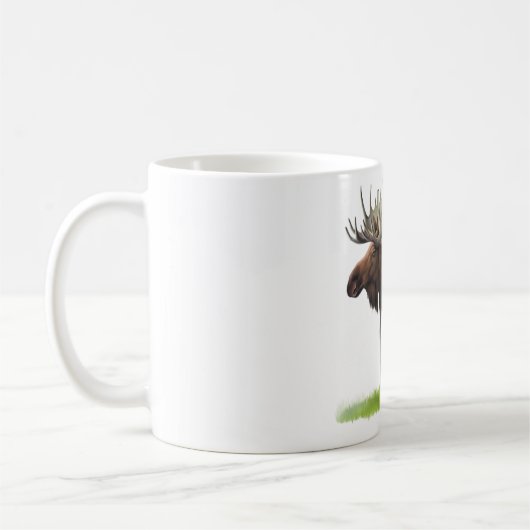 Yellowstone Elch-Tasse Kaffeetasse (Links)