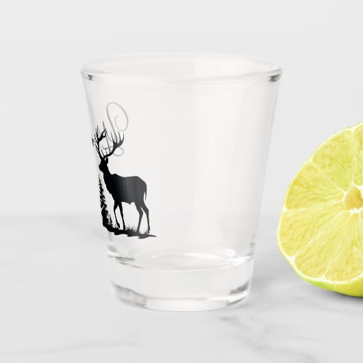 Yellowstone Elk Schnapsglas (Rechts)