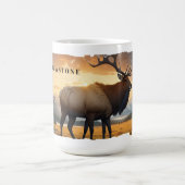 Yellowstone Elk-Tasse Kaffeetasse (Mittel)