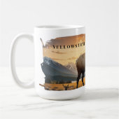 Yellowstone Elk-Tasse Kaffeetasse (Links)