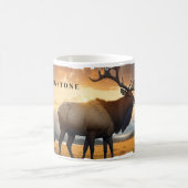 Yellowstone Elk-Tasse Kaffeetasse (Mittel)