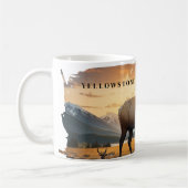 Yellowstone Elk-Tasse Kaffeetasse (Links)