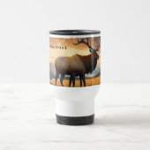 Yellowstone Elk Travel Mug Reisebecher (Mittel)