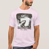 Yellowstone Emoticon Männer-T - Shirt - LS (Vorderseite)