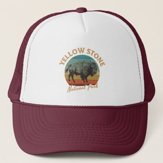 Yellowstone Explorer Tucker Hat Truckerkappe (Vorderseite)