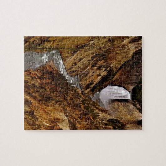 YELLOWSTONE-FALL IN YELLOWSTONE NATIONALPARK PUZZLE (Horizontal)