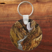 YELLOWSTONE FALLEN IM YELLOWSTONE NATIONAL PARK SCHLÜSSELANHÄNGER (Vorderseite)