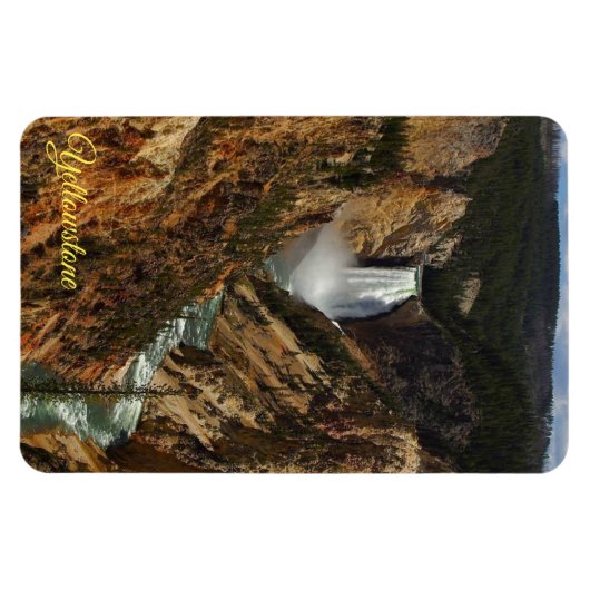 Yellowstone Falls Magnet (Horizontal)