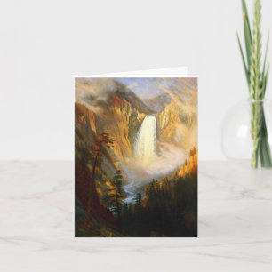 Yellowstone fällt Anmerkungs-Karte Karte